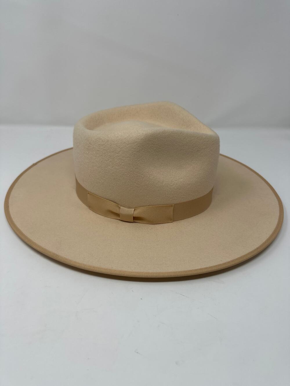 Lack of Color NWOT Women’s Ivory Rancher Fedora Wool Hat size 57 cm or Medium